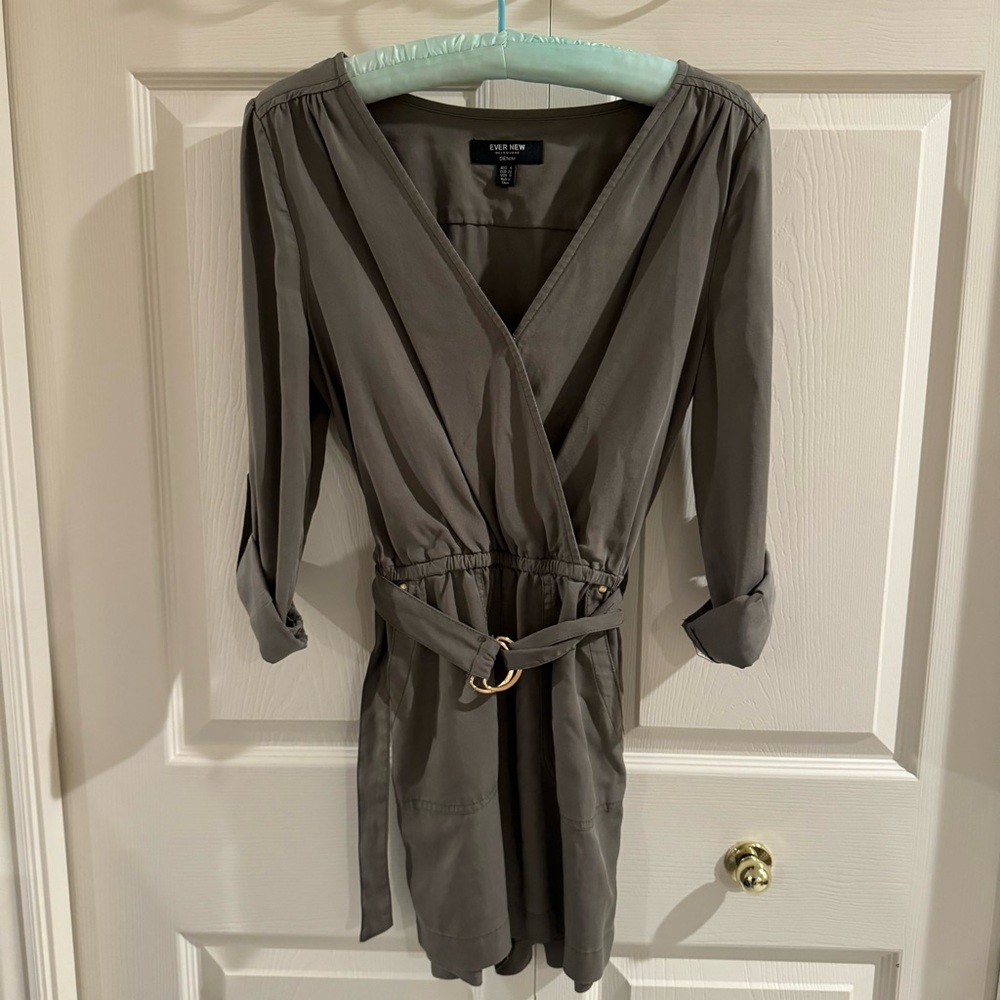 Ever New Olive Green Romper